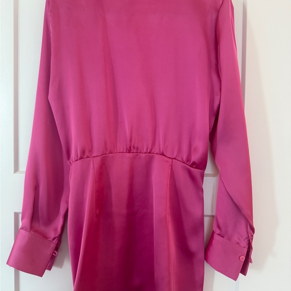 ZARA Pink Mini Dress - Elegant Women's Mini - Picture 4 of 4